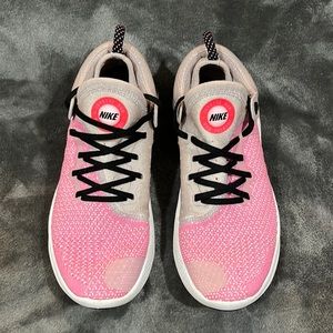 Nike Joy Ride Run Flyknit Platinum Violet WMNS Sz 7.5 EUC # AQ2731-006